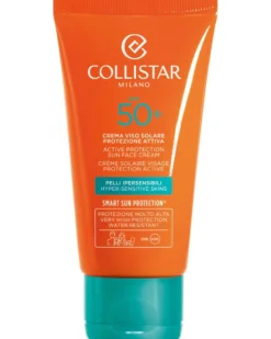 collistar suncare ACTIVE PROTECTION TANNING FACE CREAM SPF50