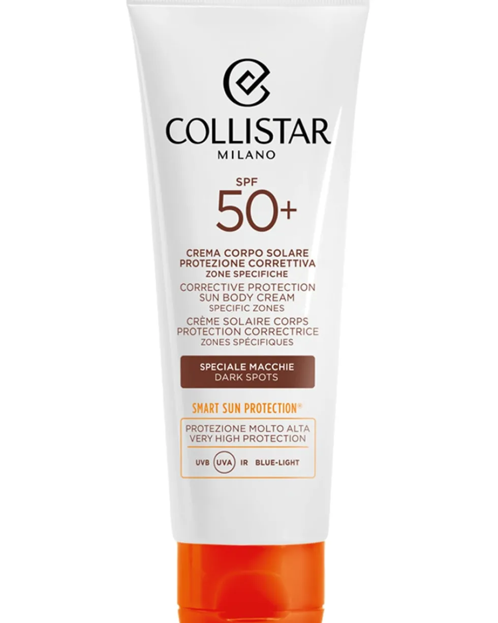 collistar suncare anti dark spots Corrective Protection Sun Body Cream SPF50+