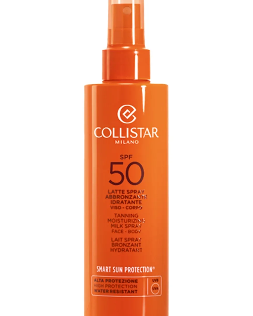 collistar suncare Tanning Moisturizing Milk Spray SPF50
