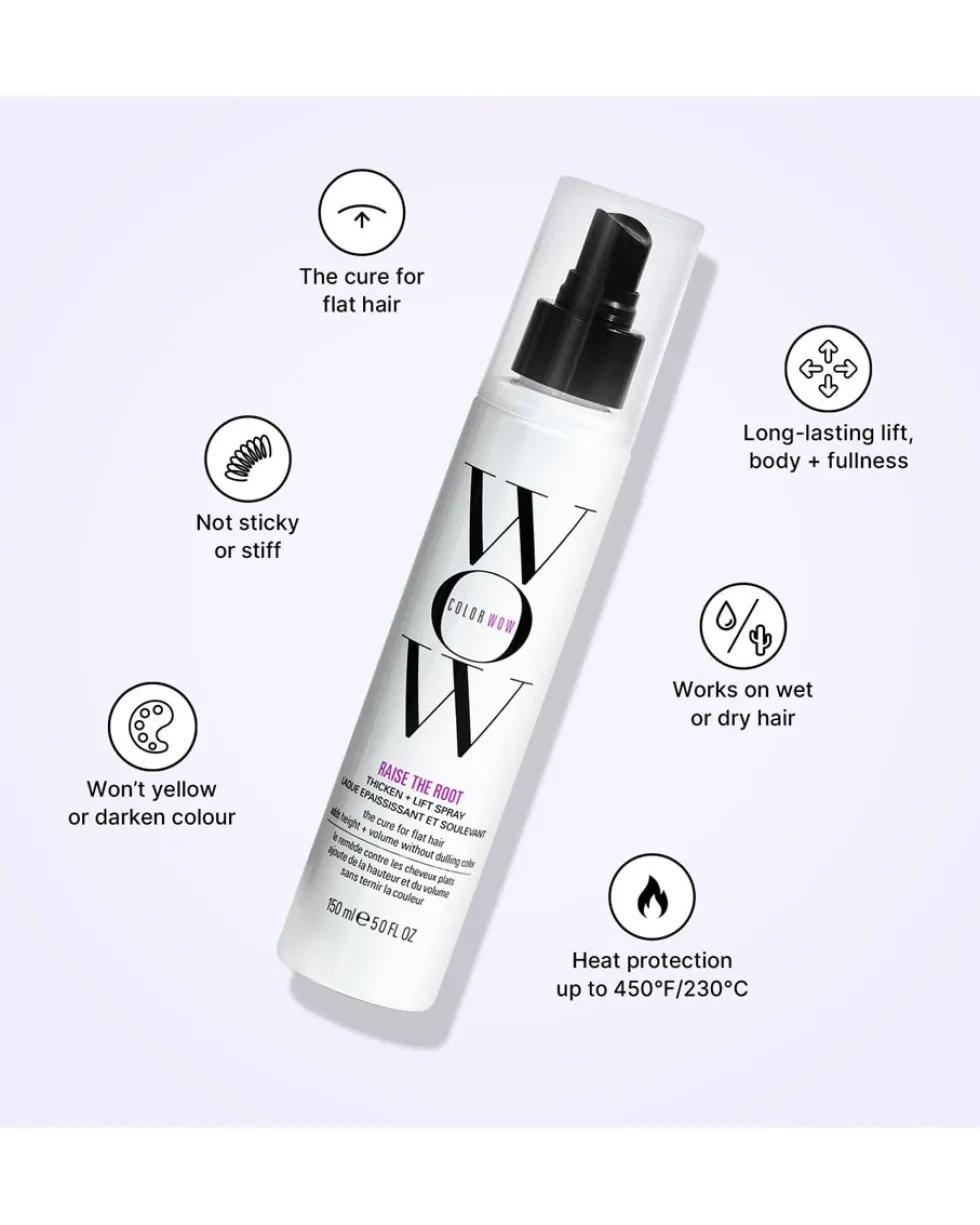 color wow raise the root Thicken + Lift Volumespray - Voor Fijn, Futloos En Dun Haar
