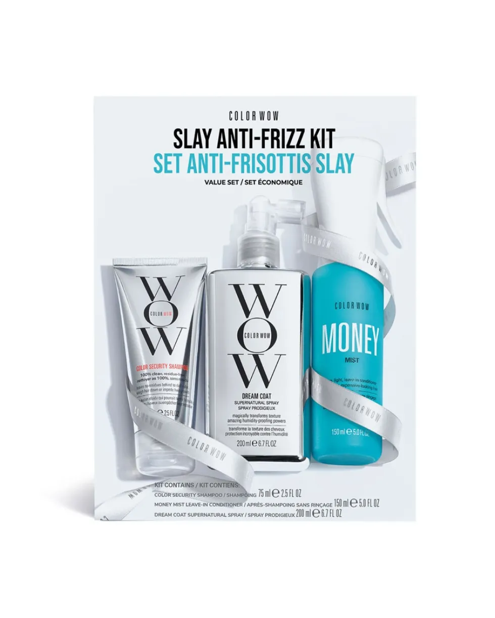 color wow set Slay anti frizz