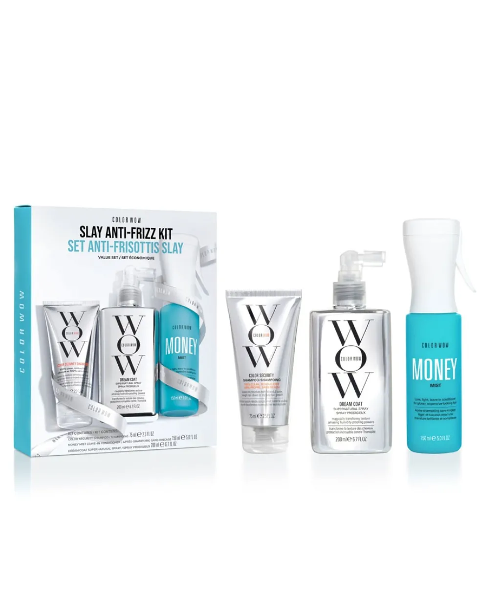color wow set Slay anti frizz