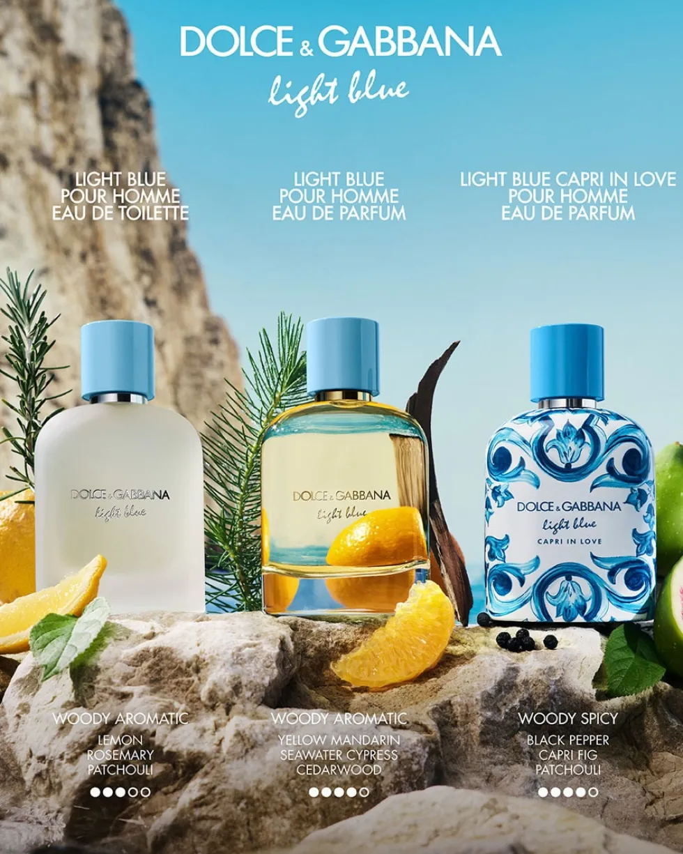 dolce & gabbana light blue for men Eau de parfum