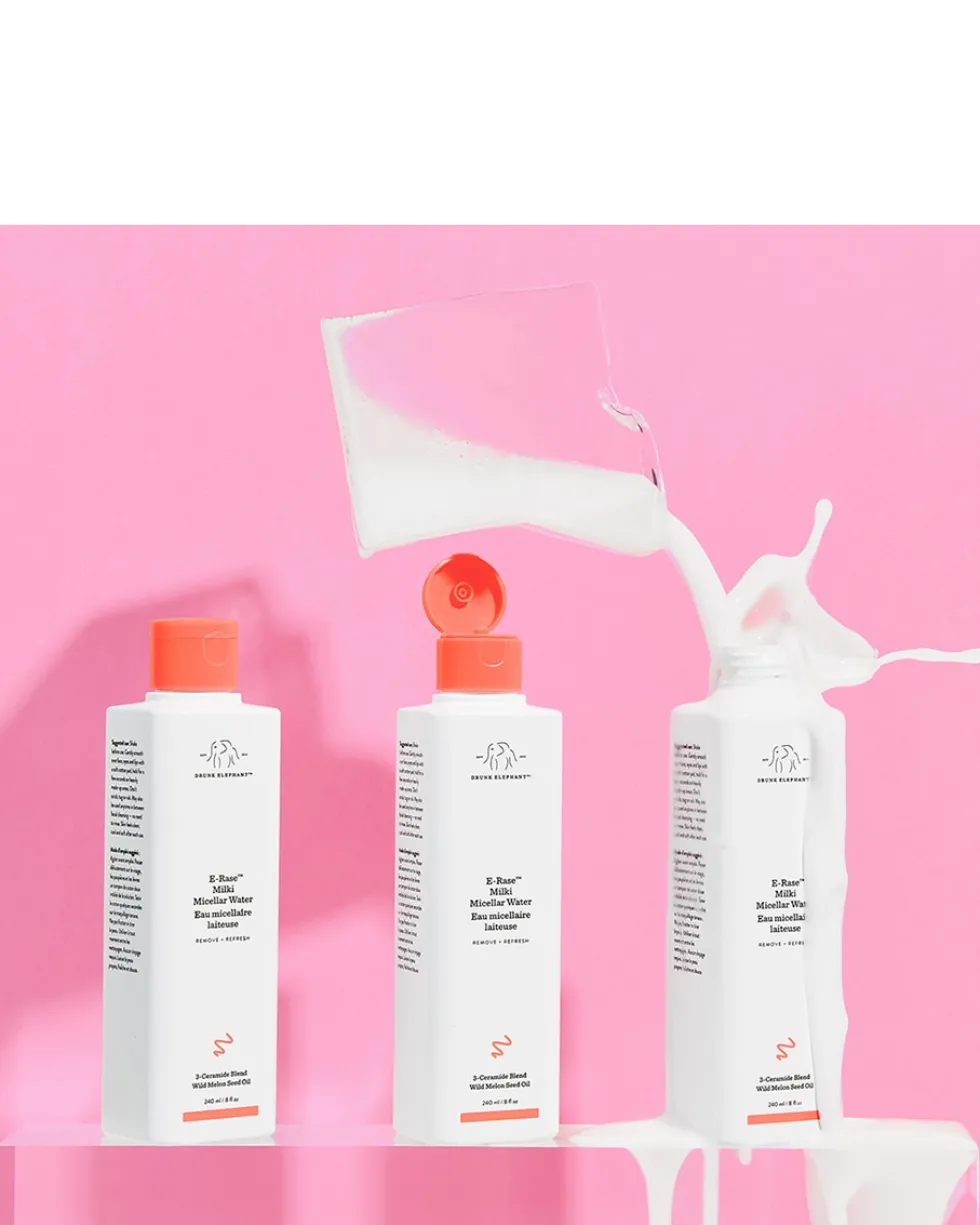 drunk elephant cleanser E-RASE MILKI MICELLAR WATER