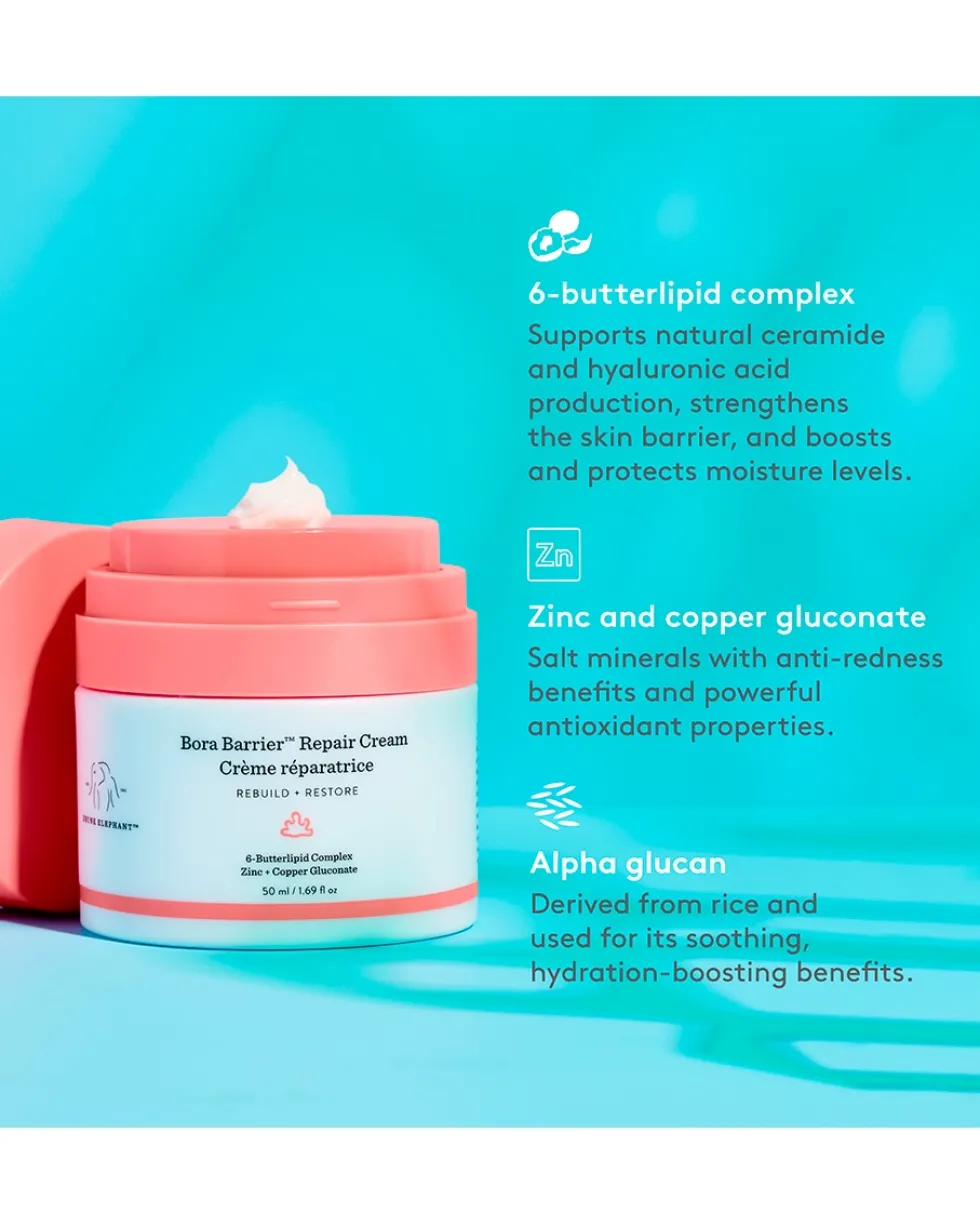drunk elephant moisturizer Borra Barrier™ Repair Cream