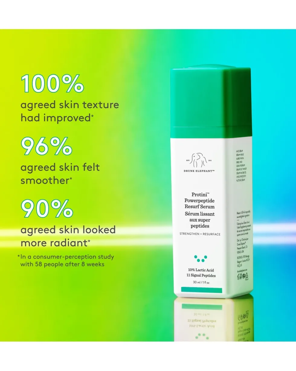 drunk elephant serum PROTINI POWERPEPTIDE RESURF SERUM