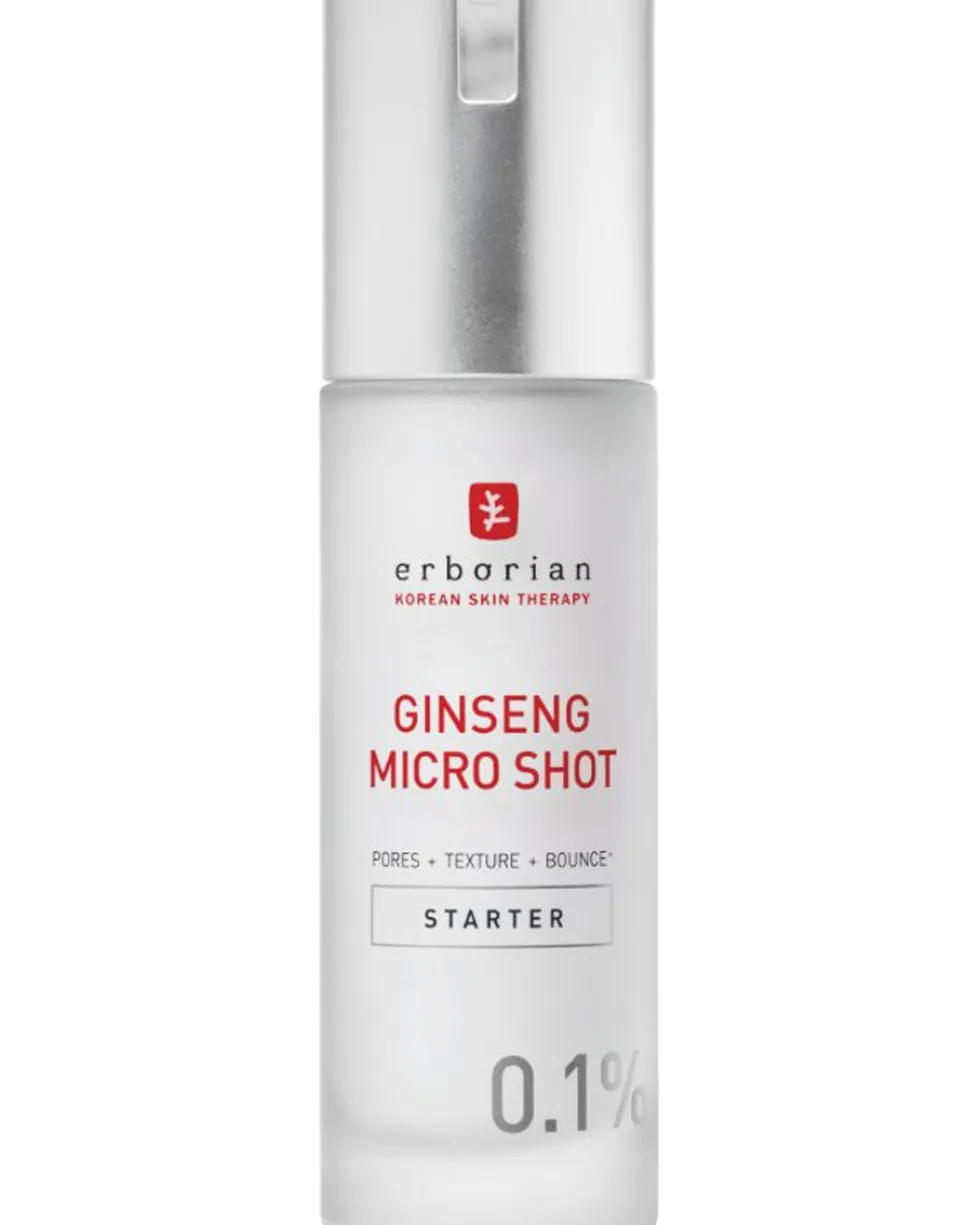 erborian ginseng micro shot 0,1% HERTEXTURISEREND MICRO-INFUSIE SERUM