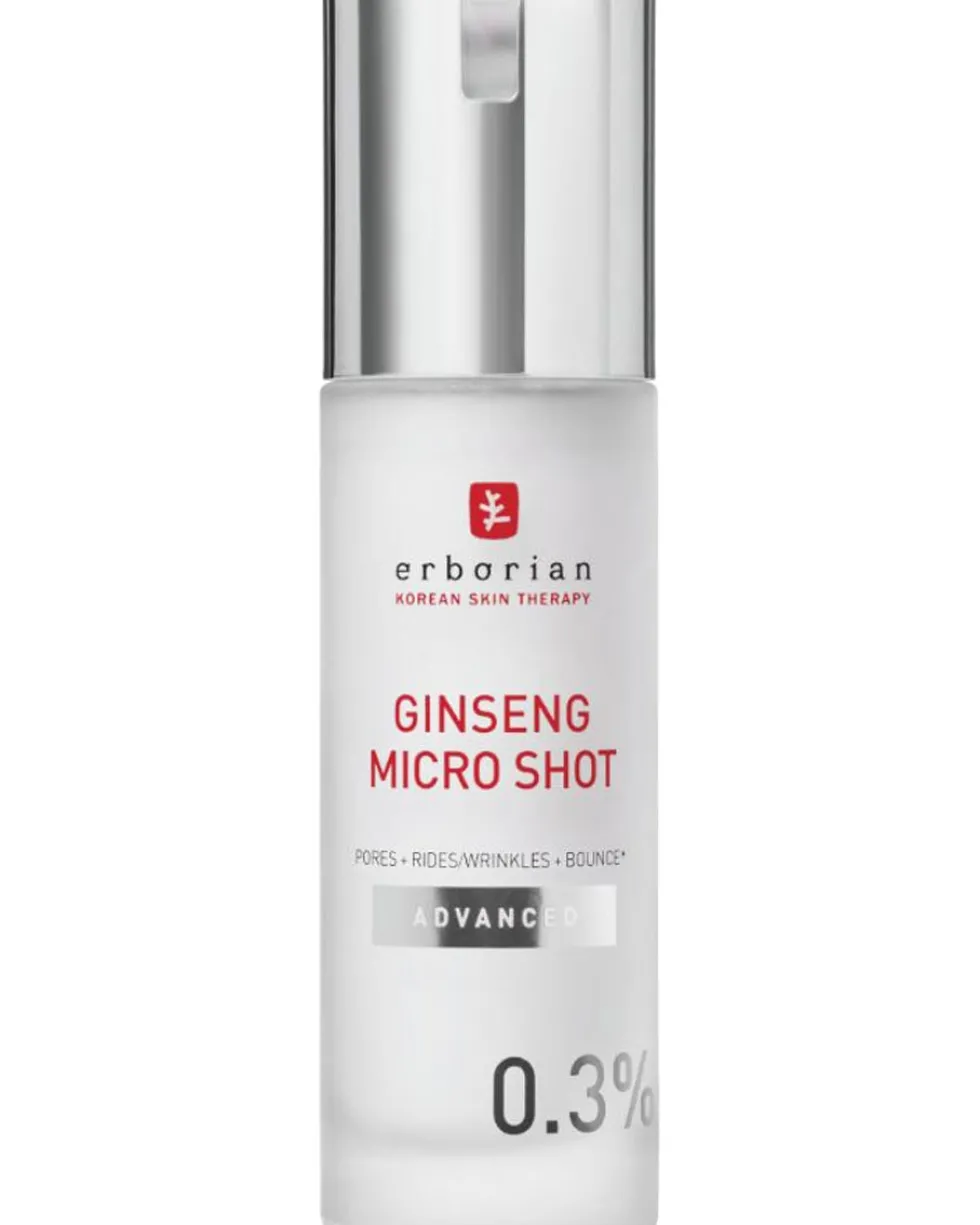 erborian ginseng micro shot 0,3% INTENSIEF HERTEXTURISEREND MICRO-INFUSIE SERUM