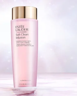 estée lauder soft clean infusion hydrating essence lotion with amino acid15 + waterlily HYDRATERENDE TONER - VOOR DROGE HUID
