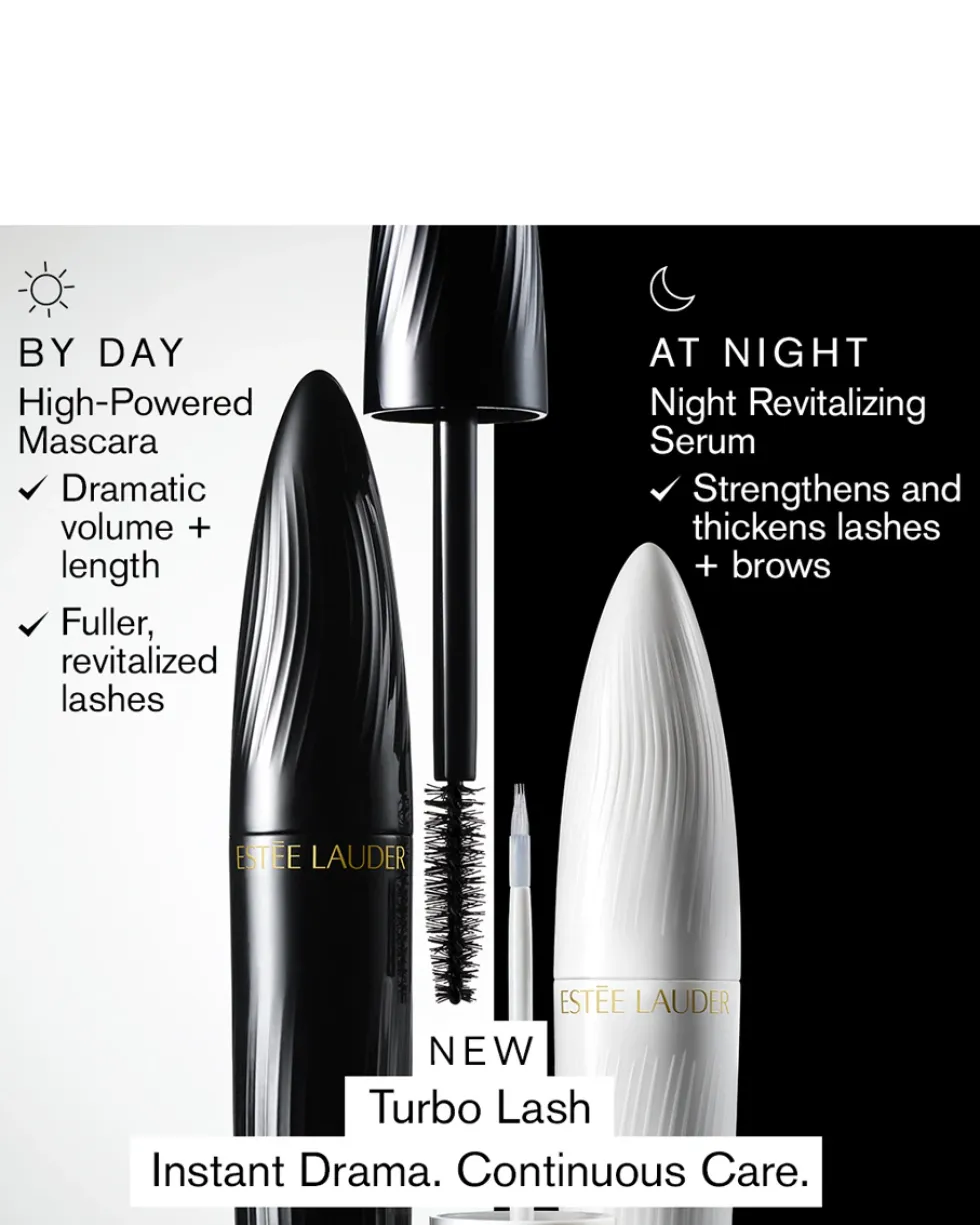 estée lauder turbo lash high powered volume + length mascara MASCARA - VOLUMEGEVEND & VERLENGEND