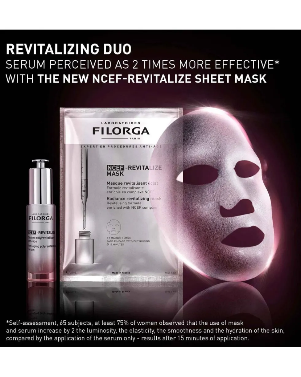 filorga ncef REVITALIZE sheet mask