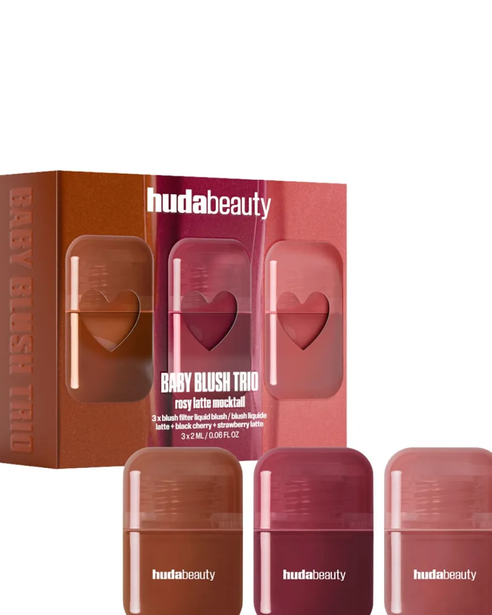 huda beauty baby blush mocktail TRIO KIT