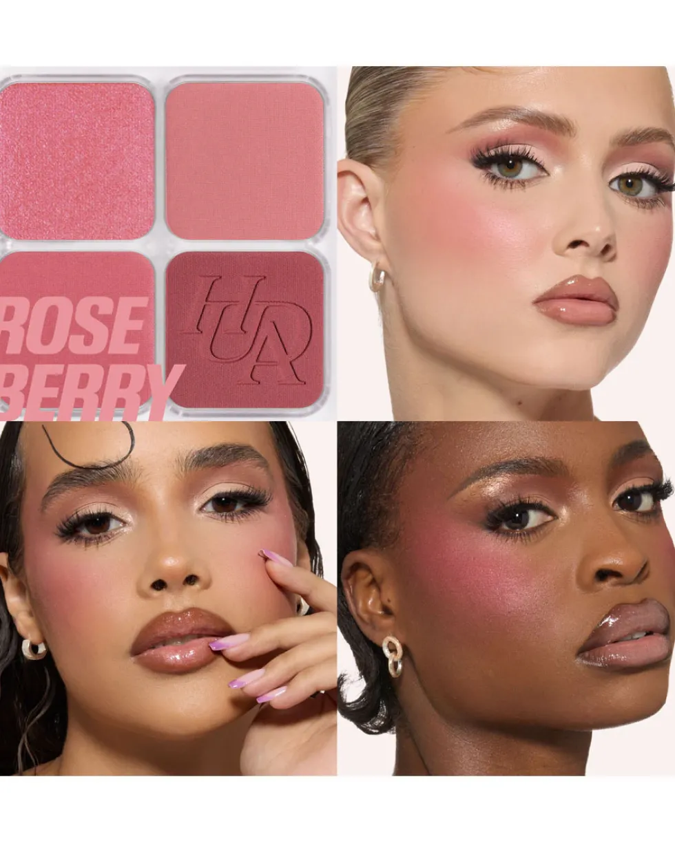 huda beauty blush filter Blurring Blushlighter Palette