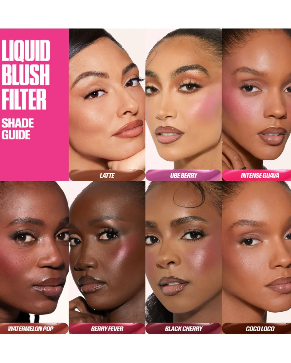 huda beauty blush filter LIQUID BLUSH