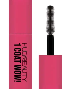 huda beauty 1 coat wow! EXTRA VOLUMIZING AND LIFTING MASCARA