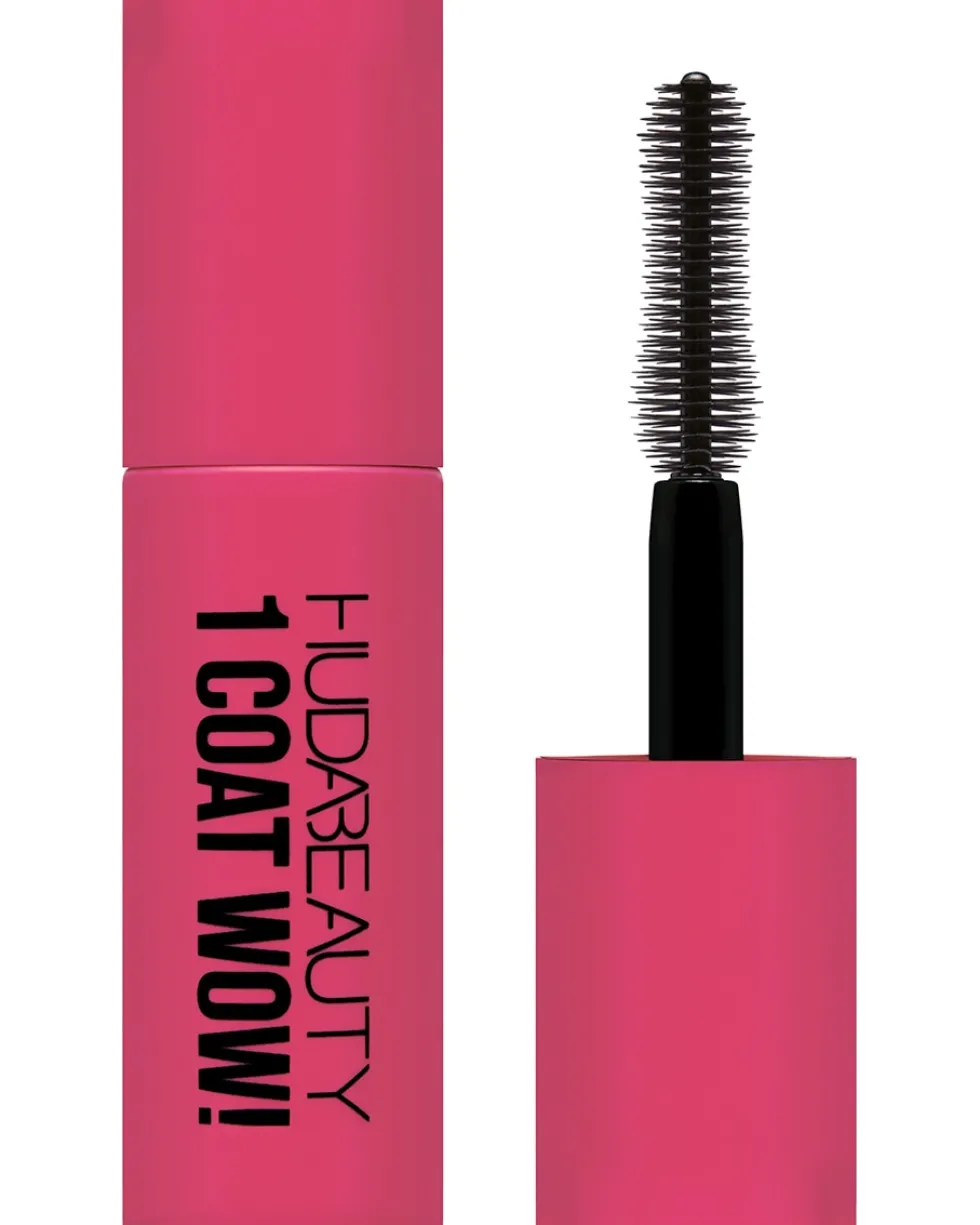 huda beauty 1 coat wow! EXTRA VOLUMIZING AND LIFTING MASCARA