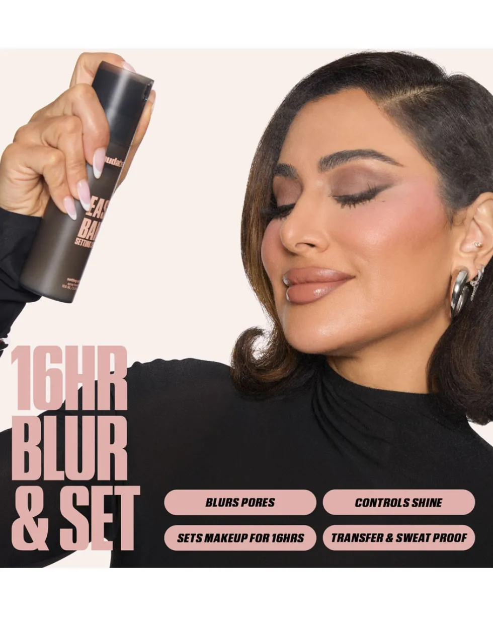 huda beauty easy bake MINI SETTING SPRAY