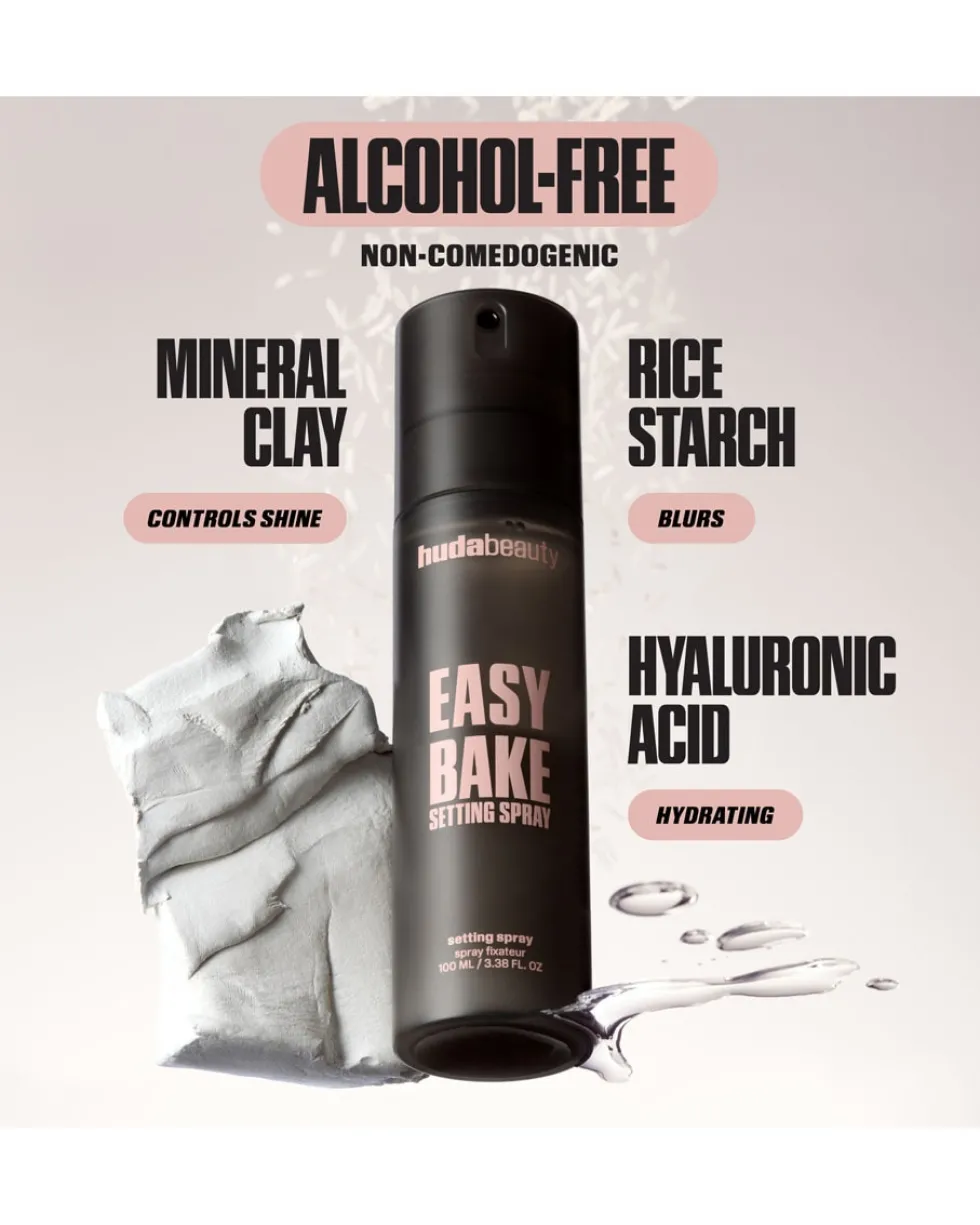 huda beauty easy bake MINI SETTING SPRAY
