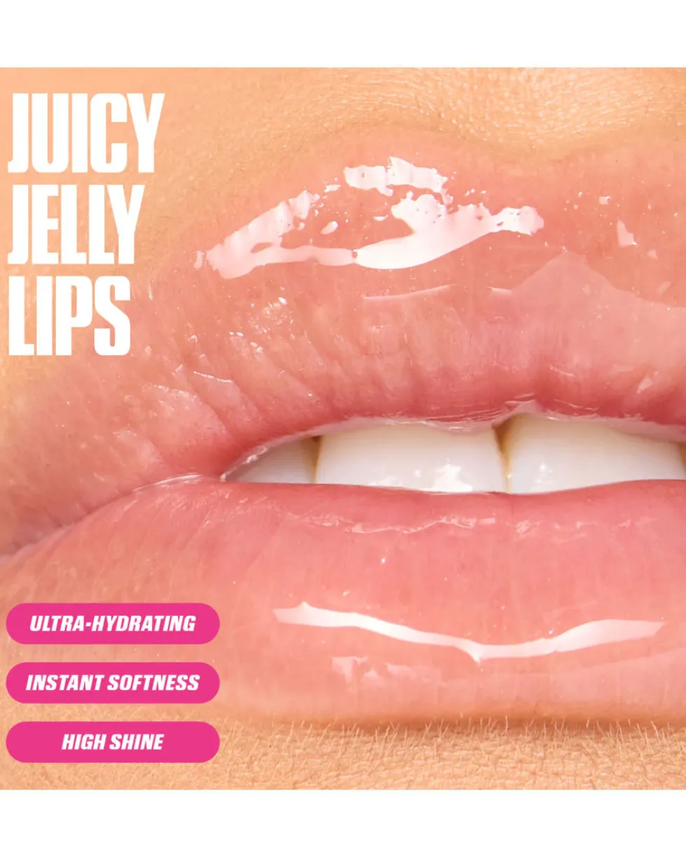 huda beauty faux filler JELLY LIP OIL