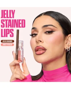 huda beauty faux filler JELLY LIP OIL