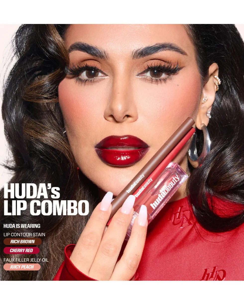 huda beauty lip contour LIP STAIN