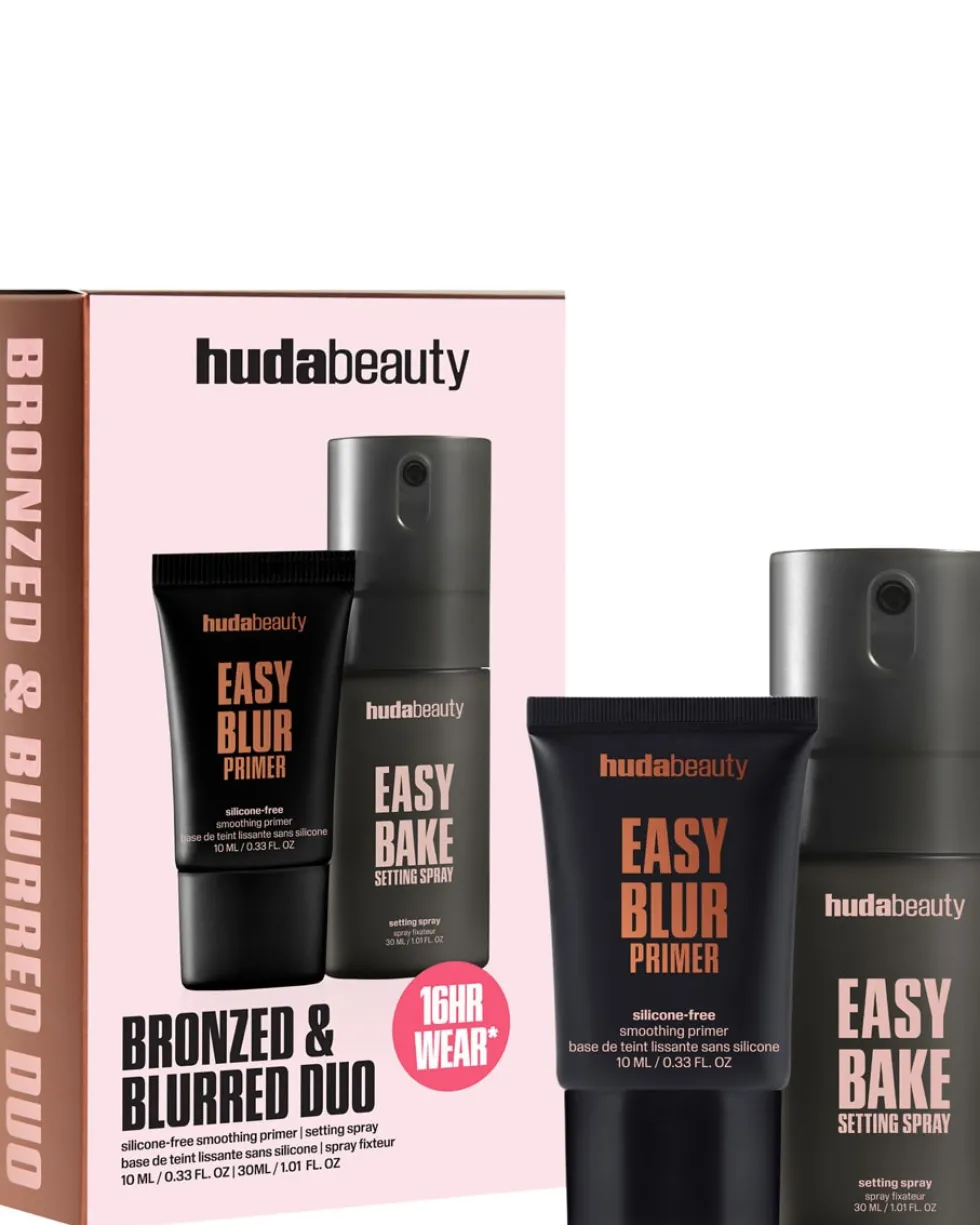 huda beauty mini bronzed & blurred duo SET