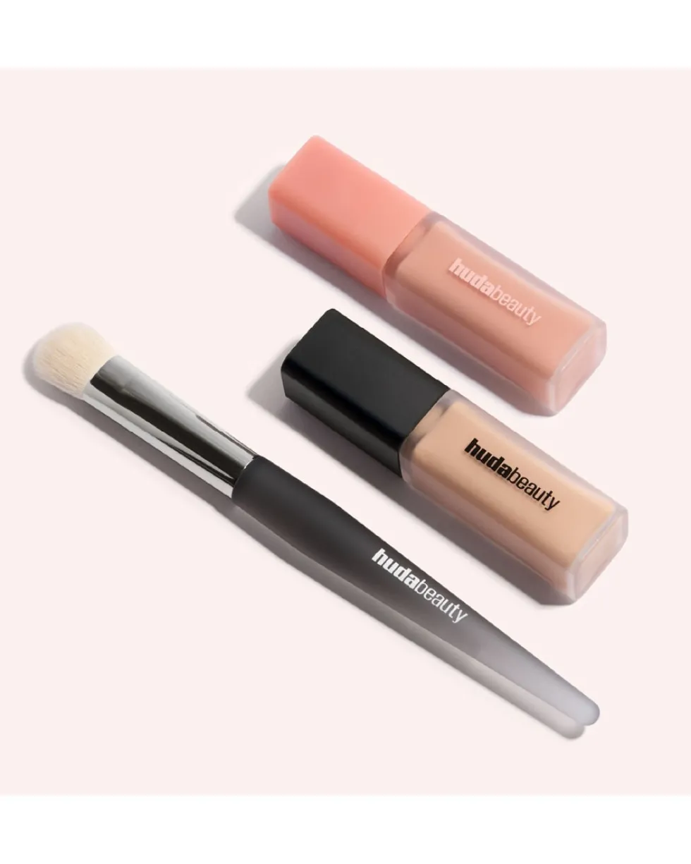 huda beauty undereye buff brush CONCEALER BRUSH