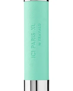 ici paris xl fragance atomizer leather pastel green Navulbare tasverstuiver