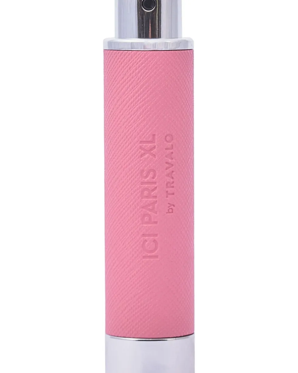 ici paris xl fragance atomizer leather pink Navulbare tasverstuiver