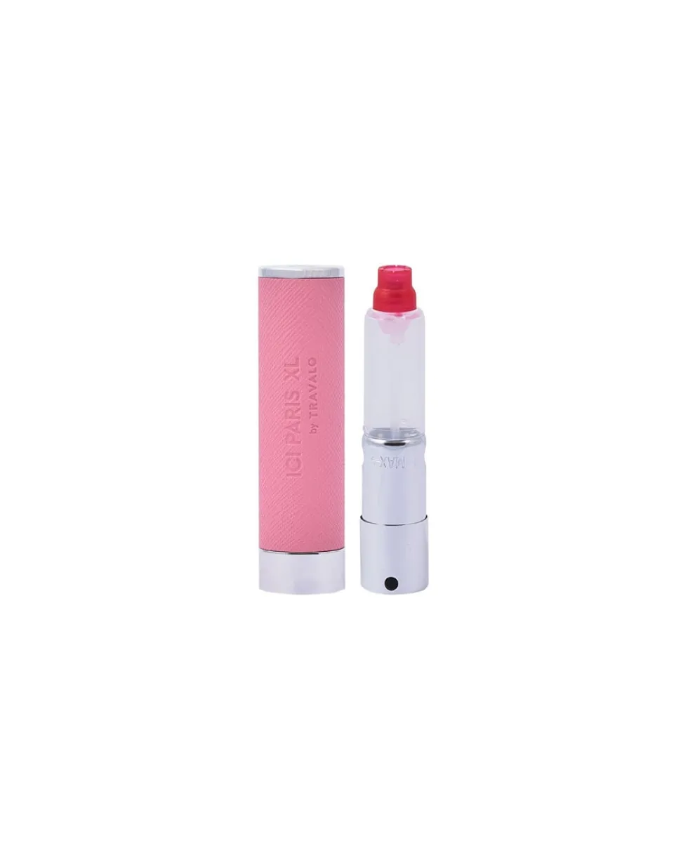 ici paris xl fragance atomizer leather pink Navulbare tasverstuiver