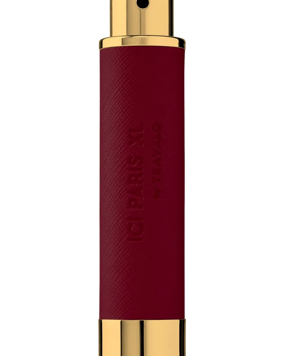ici paris xl fragance atomizer leather burgundy Navulbare tasverstuiver