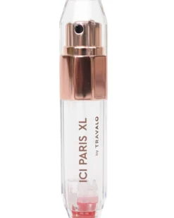 ici paris xl fragrance atomizer crystal rose gold NAVULBARE TASVERSTUIVER TRAVALO BY ICI PARIS XL