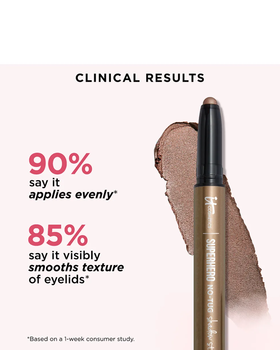 it cosmetics superhero no-tug shadow stick OOGSCHADUW