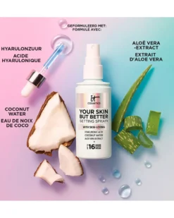 it cosmetics your skin but better setting spray+ MAKE UP SETTING SPRAY
