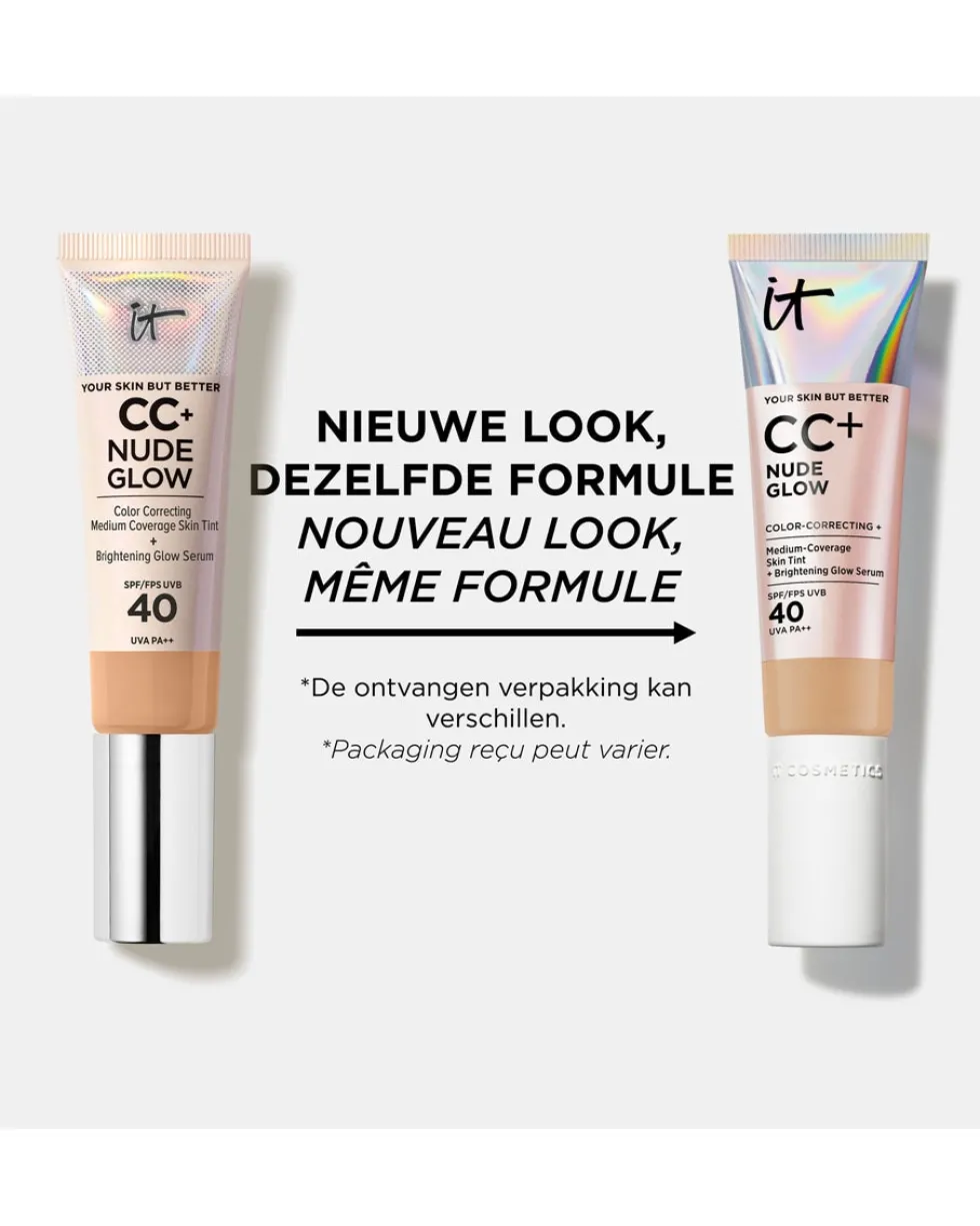 it cosmetics your skin but better cc+ CC+ Nude Glow Cream SPF 40