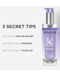 kérastase blond absolu l'huile cicagloss Herstellende haarolie - voor ontkleurd en blond haar
