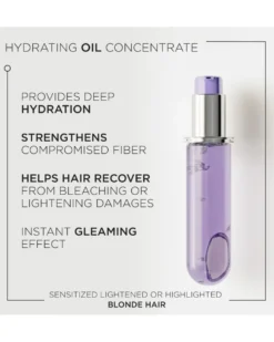 kérastase blond absolu l'huile cicagloss Refill Herstellende haarolie - voor ontkleurd en blond haar