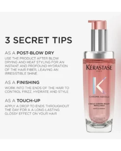kérastase chroma absolu eclat Sublimerende glansolie - voor gekleurd haar