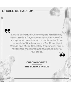 kérastase chronologiste l'huile de parfum Olie - reisformaat - voedende haarparfum