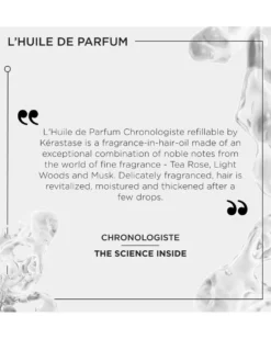 kérastase chronologiste l'huile de parfum Navulbare Olie - voedende haarparfum - voor alle haartypes