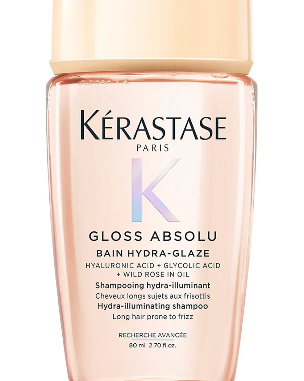 kérastase gloss absolu bain hydra-glaze Anti-frizz shampoo met glanseffect - voor lang, pluizig haar