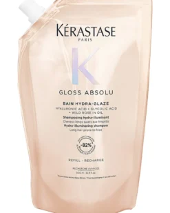 kérastase gloss absolu bain hydra-glaze navulling Anti-frizz shampoo voor lang, pluizig haar