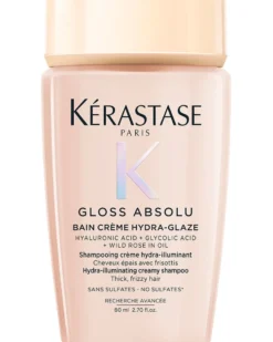 kérastase gloss absolu bain riche crème hydra-glaze Anti-Frizz Shampoo Met Glanseffect - Voor Dik, Pluizig Haar