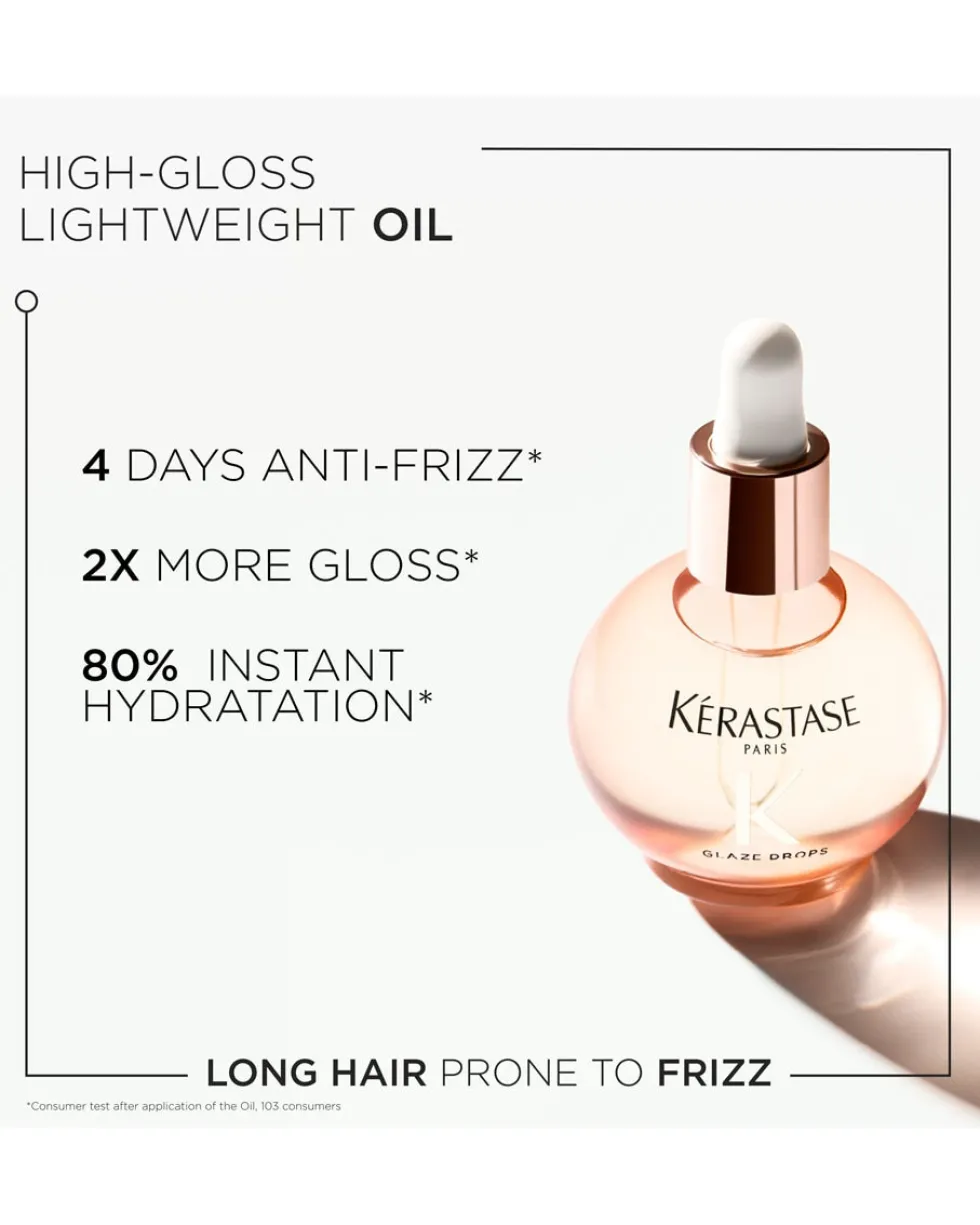 kérastase gloss absolu glaze drops Haarolie voor intense glans en zachtheid