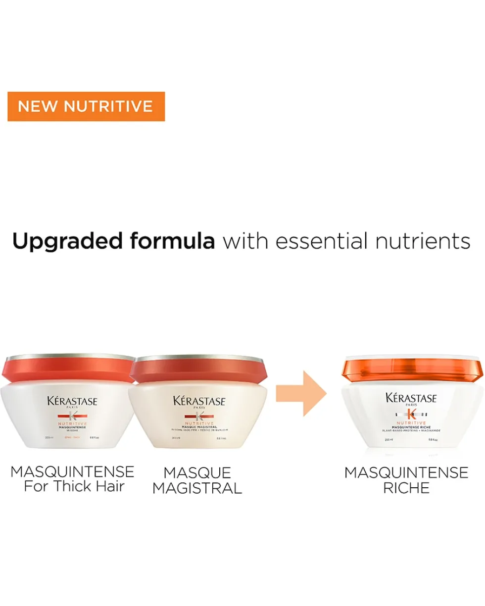kérastase nutritive masquintense riche VOEDEND, ZACHT HAARMASKER VOOR MEDIUM/DIK ZEER DROOG HAAR