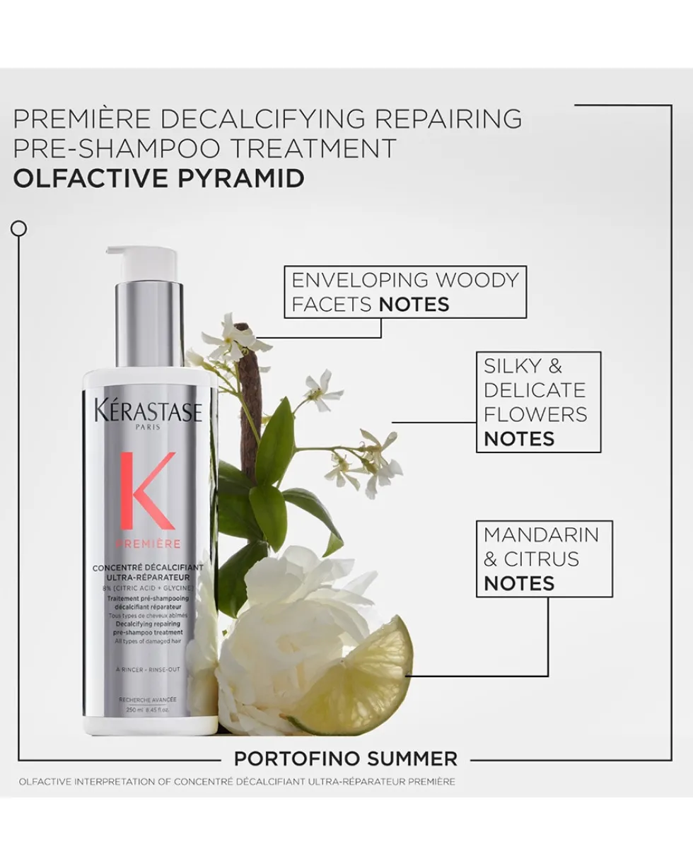 kérastase première concentré décalcifiant ultra-réparateur Herstellende pre-shampoo concentraat voor beschadigd haar
