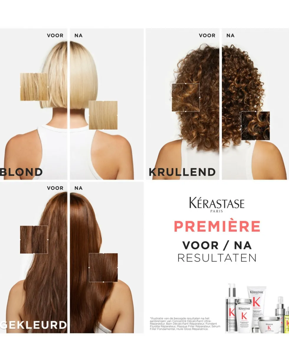 kérastase première masque filler réparateur Haarmasker - Voor Medium Tot Dik Beschadigd Haar