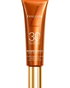 lancaster infinite bronze Tinted Protection Sunlight Cream SPF30 light/medium
