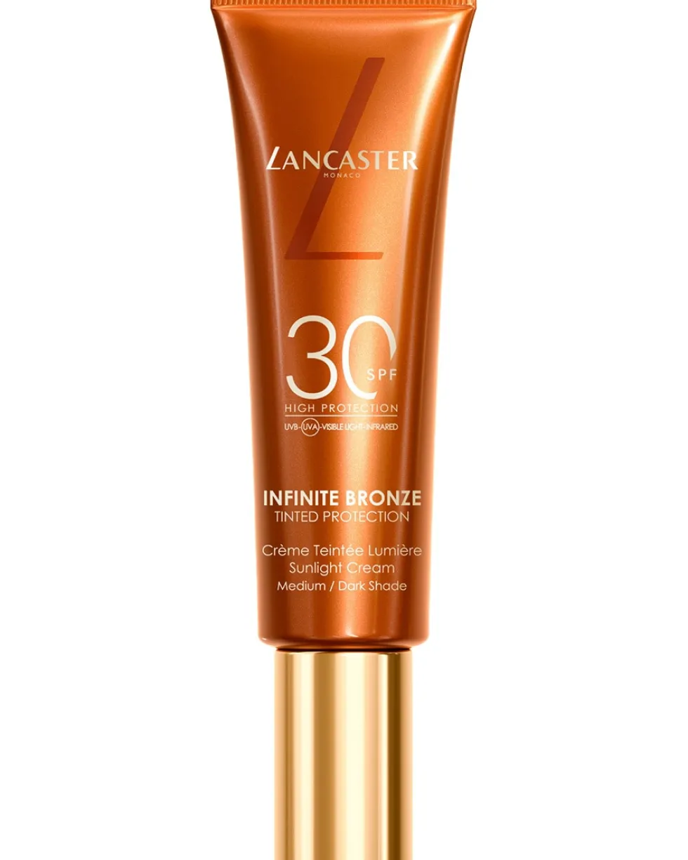 lancaster infinite bronze Tinted Protection Sunlight Cream SPF30 medium/dark