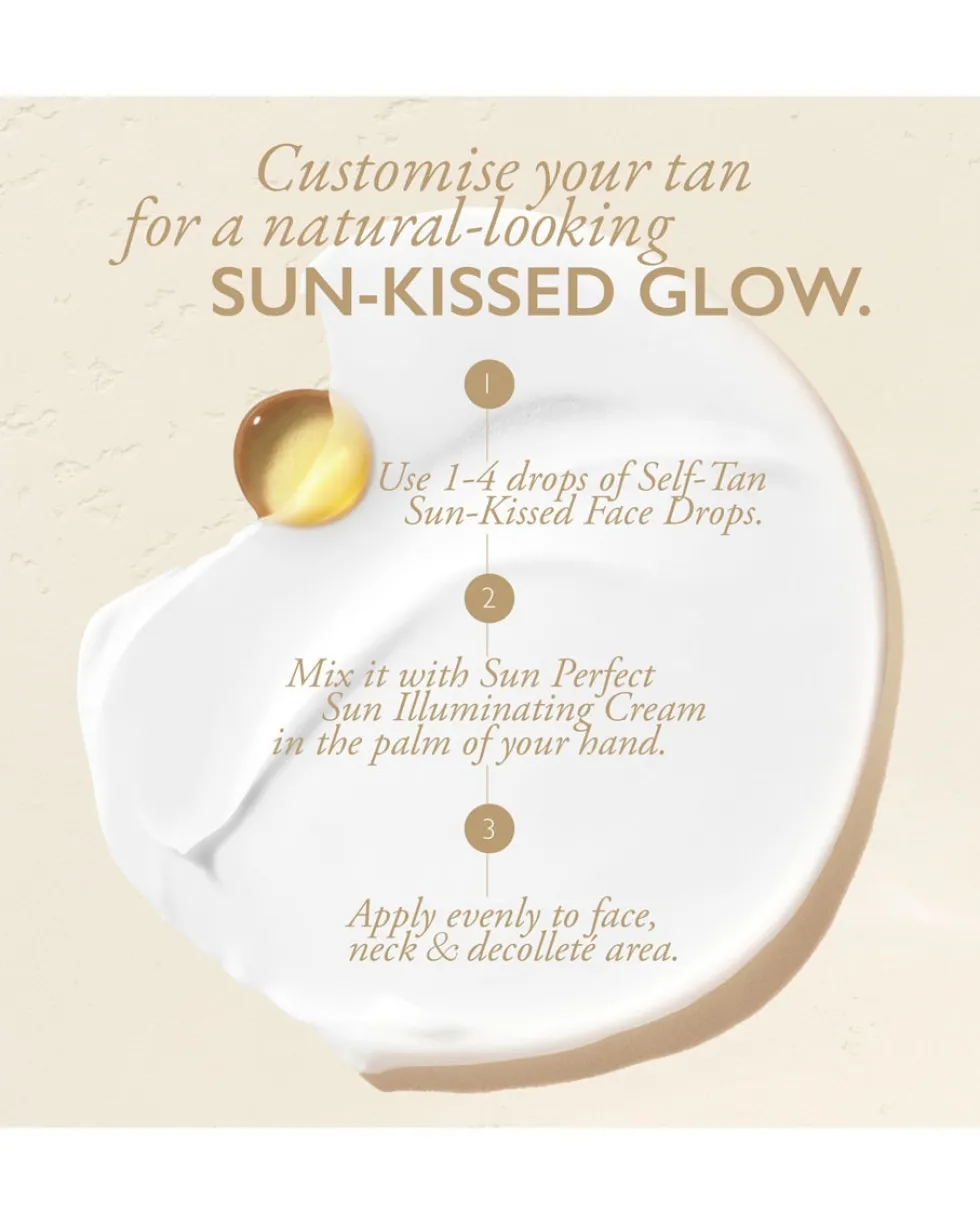 lancaster sun self tan Sun-Kissed Face Drops